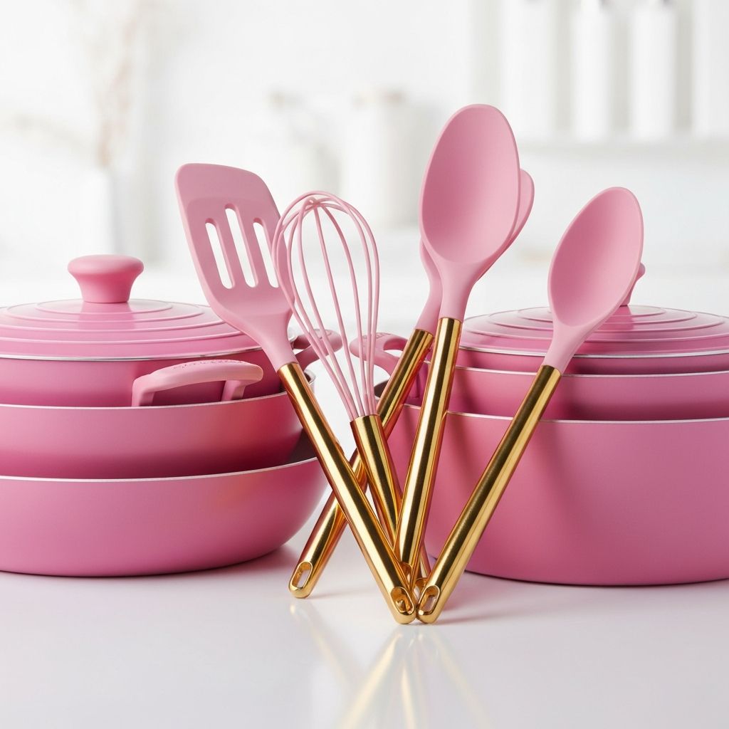 Silicone kitchen utensils safe for Paris Hilton non-stick cookware